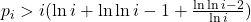 p_{i}>i(\ln i+\ln\ln i-1+\frac{\ln\ln i-2}{\ln i})